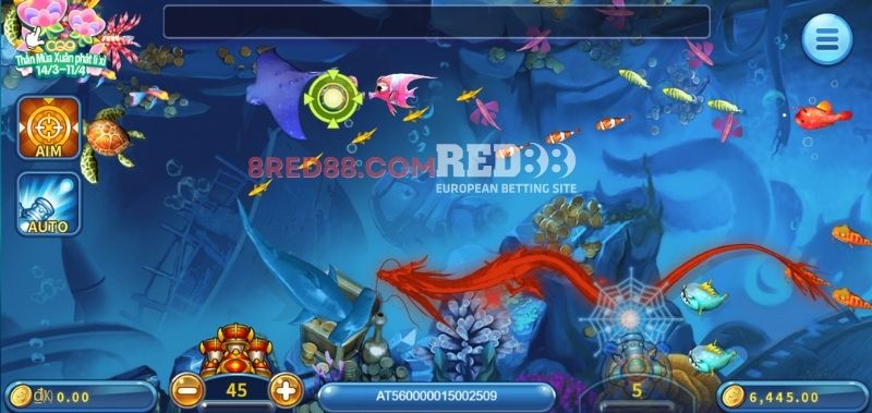 Bắn Cá Kim Cương là thiên đường dành cho game thủ tại Red88