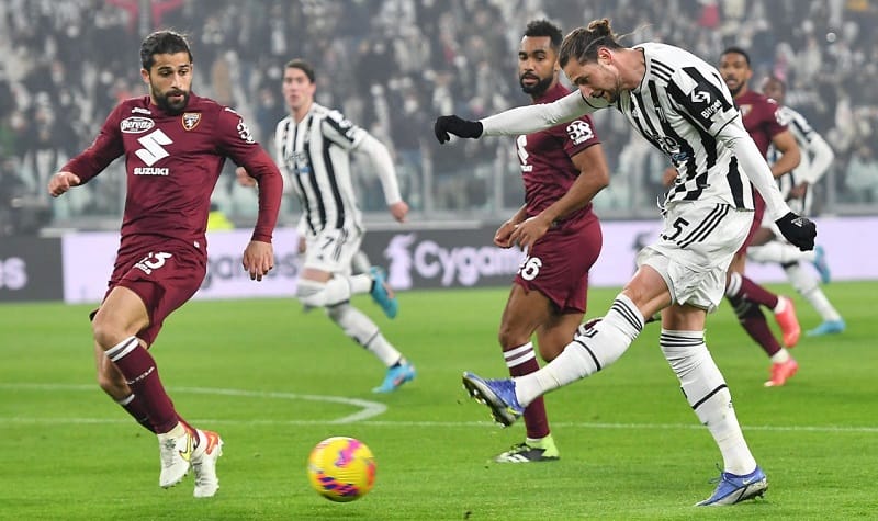 Thứ hạng của Torino gặp Juventus