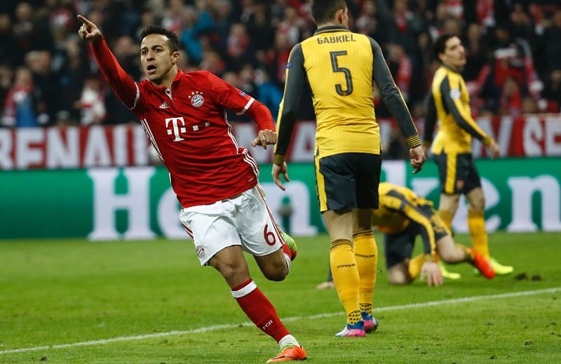 Số liệu thống kê thành tích gần đây của Bayern Munich và Arsenal