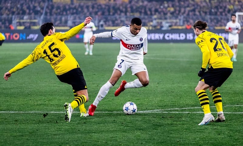 Đội hình dự kiến Paris Saint-Germain vs Dortmund